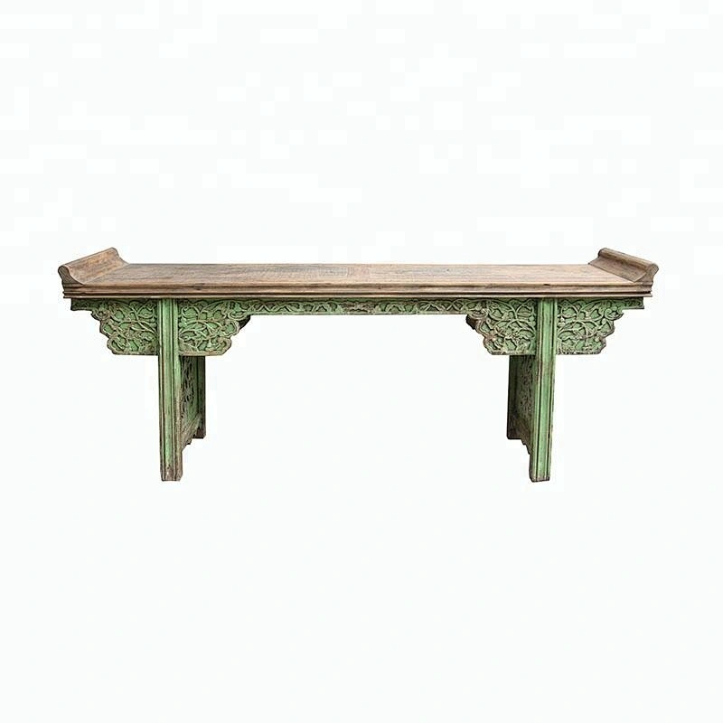 chinese antique rustic old elm altar table living room furniture