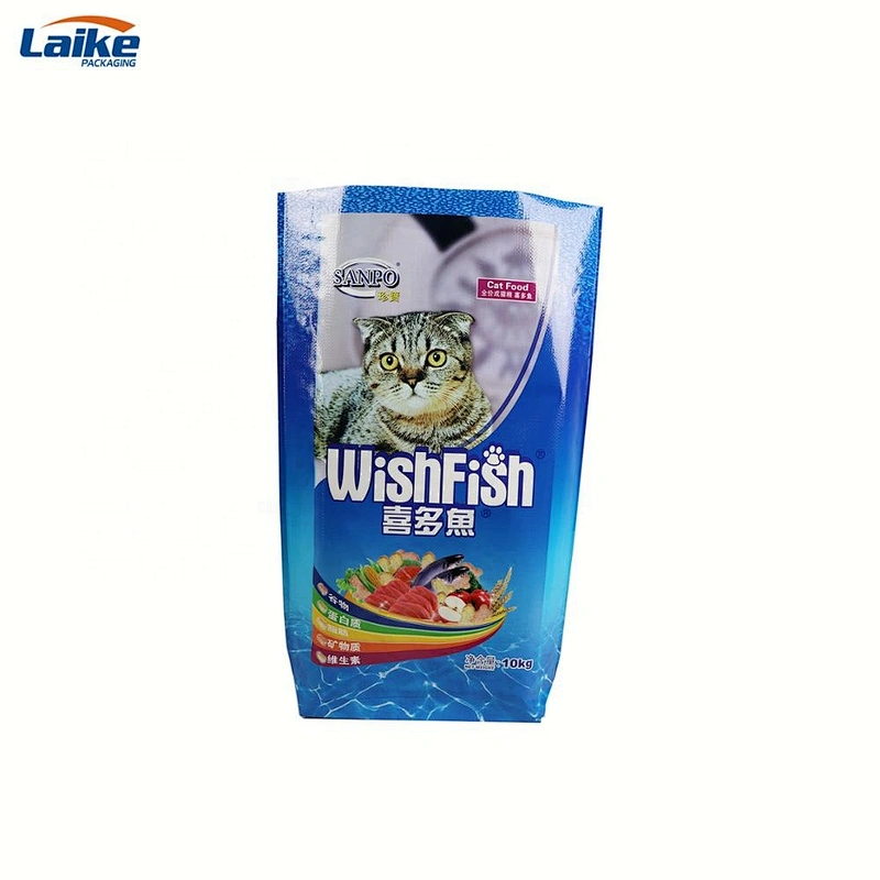Bopp laminated   Dog food cat feed  packaging 25kg, 50kg animal feed bags 10kgs
