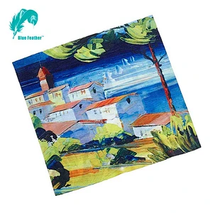 Double-faced Custom Print Soft Microfiber Cloth