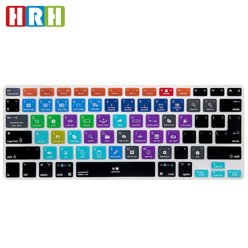 Ableton Live Functional Shortcuts Keyboard Skin For Mac Computer Pro Air Retina 13 15 17