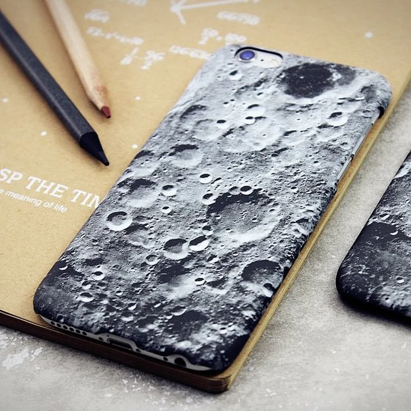 Moon Surface cell phone Case