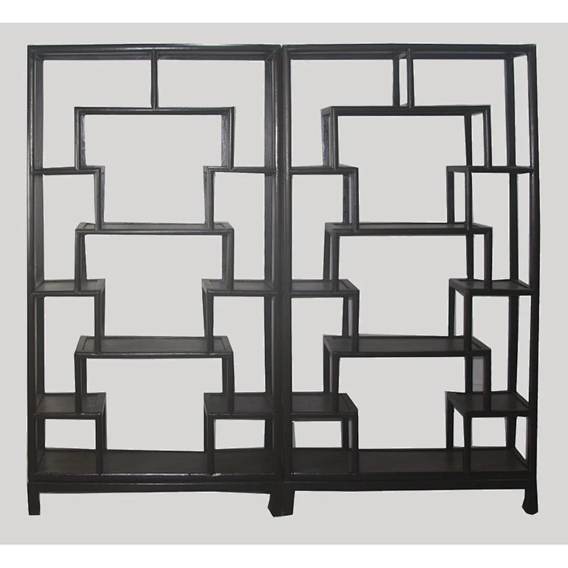 chinese antique furniture wooden display shelf