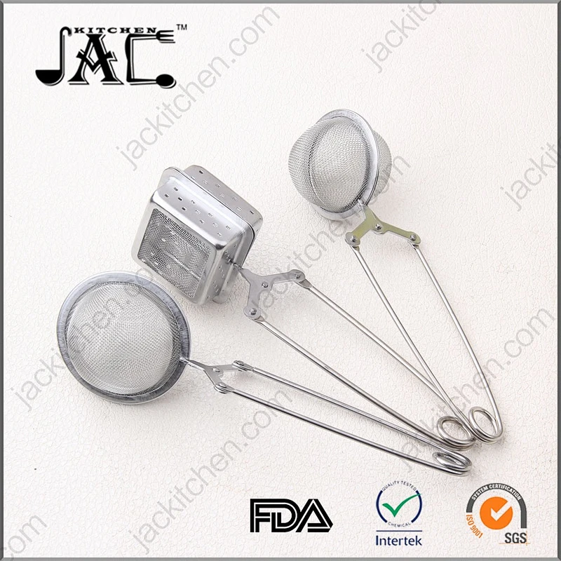 Sphere Locking Spice Tea Ball Strainer Mesh Infuser