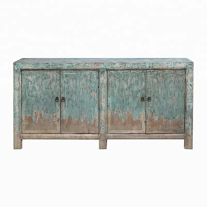 beijing chinese oriental antique reproduction old distressed storage sideboard furniture