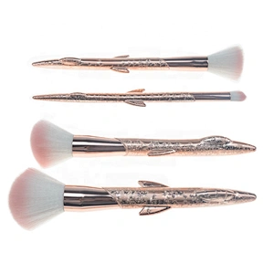 The Newest Beauty Needs Private Label Pink 5pcs Makeup Brush Set Professional