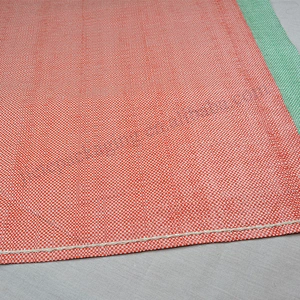 Customized agriculture industrial use factory sale color strip pp woven packaging bag for rice,flour,feed and cement