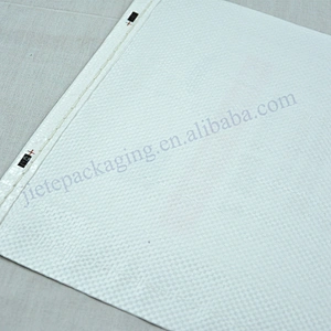 Moisture proof 5kg laminated white PP woven flour packaging bag agricultural use