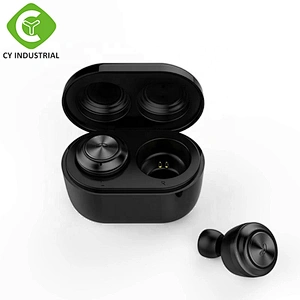 BT V5.0 In-ear Earbuds Twin true wireless Pair Earphone with charging box for iphone xs max
