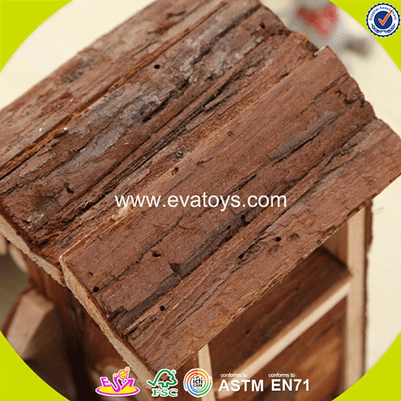 2018 New design wooden mini hamster pet house lovely wooden mini hamster pet house popular wooden mini pet house W06F018