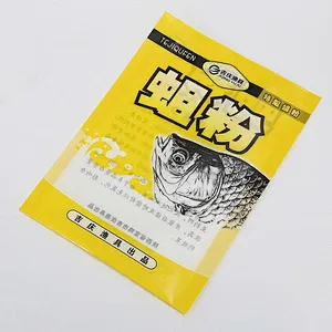 Accept customized PE bags for fish feed and pig feed packaging