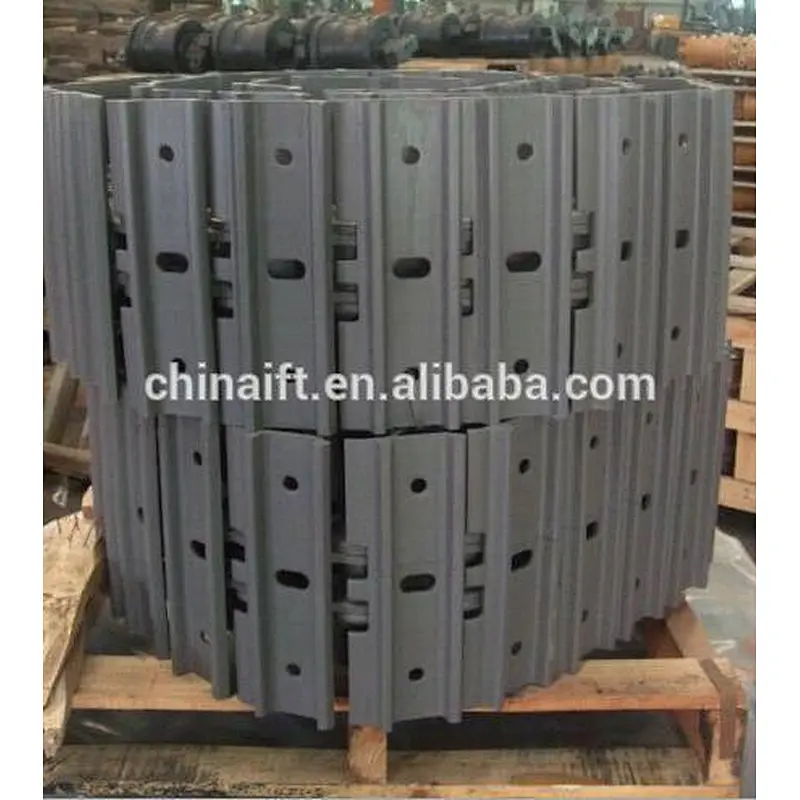 HD512 excavator undercarriage spare parts track shoe assy