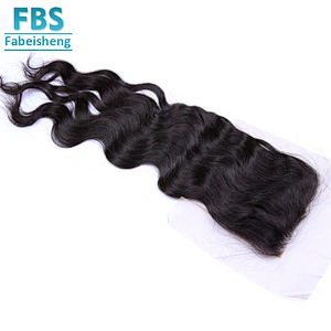 2018 FBS high quality Fast delivery 100% unprocessed 4*4 hair closure