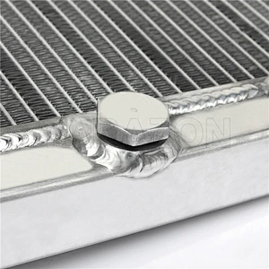 High Performance Replacement Motorcycle TIG Welded Radiator Cooling for Kawasaki NINJA ZX-6R ZX-10R