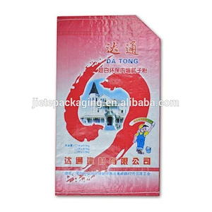 custom order sand, putty powder pp woven bag with valve port