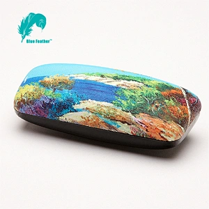 Sunglasses Case Oil Painting Design Spectacle Eyeglasses Case