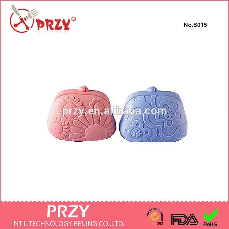 S015 PRZY small purse silicone mold for soap