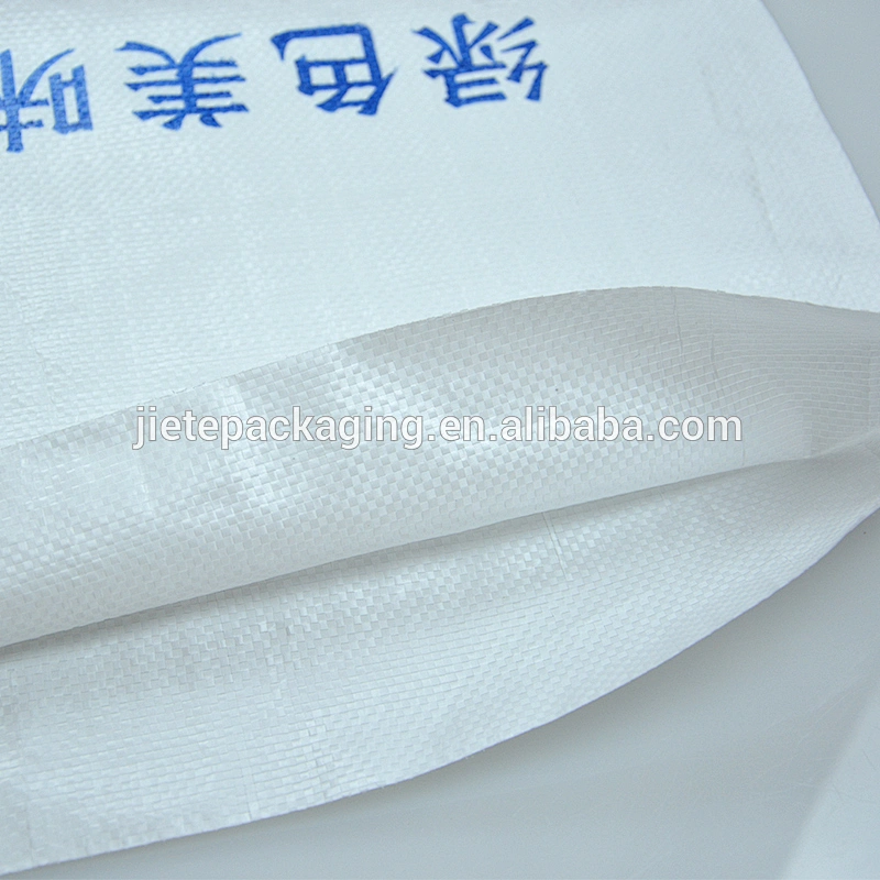 plain new material pp woven wheat flour packaging bags 50kg 25kg 10kg 5kg