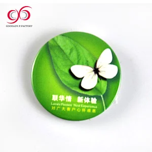 New Style rectangle magnetic button badge recycling button badge and tin badge