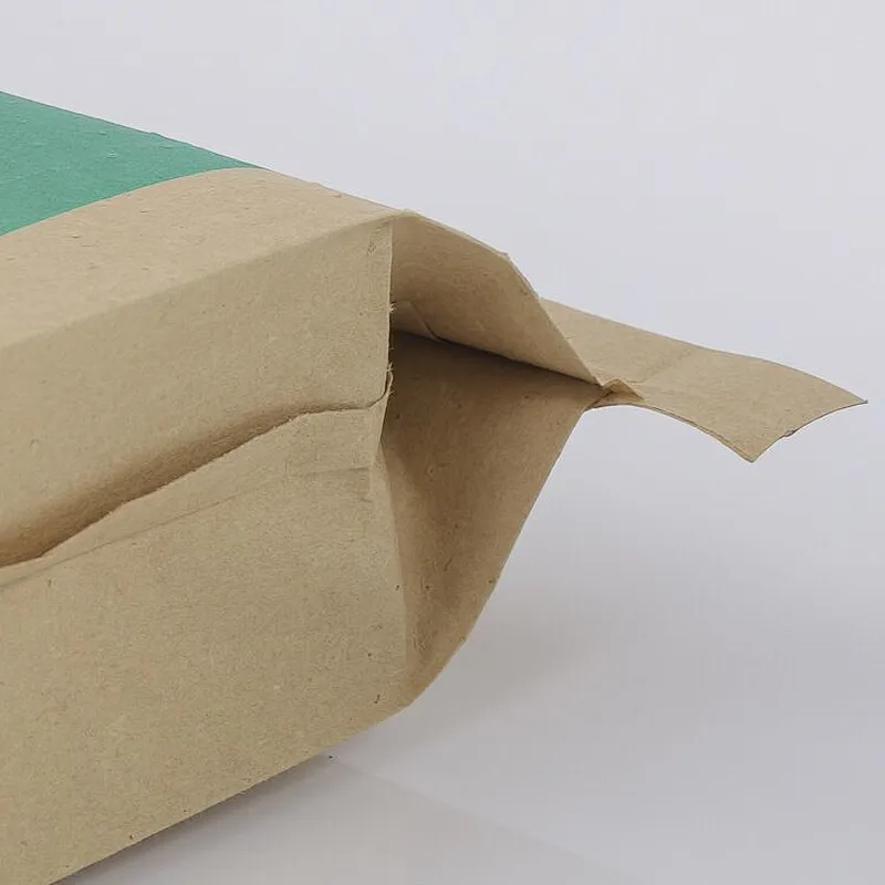 Custom kraft paper bag for cement putty powder packing20kg 50kg
