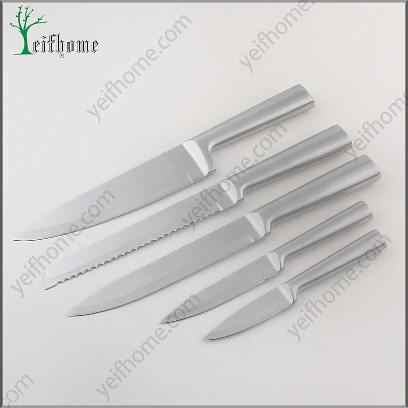 Professional stainless steel 5 pcs kitchen knife set