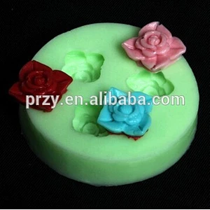 2015 hotsale mini flower gum paste silicone fondant mold