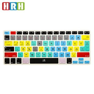 for macbook pro wholesale China Dust-proof premiere pro cc hot key keyboard cover  For macbook air 13 inch keyboard