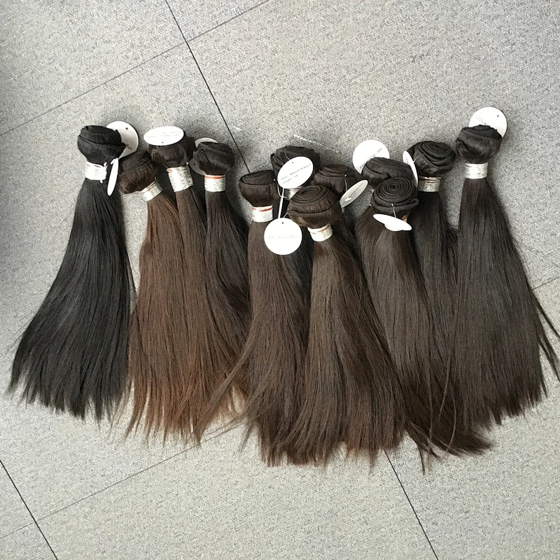 The highest quality in the hair market 3 years lifespan 8 inch peruvian hair virgin peruvian straight hair