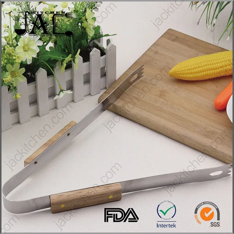 Healthy Stainless Steel Pp Kitchen Scissor Tongs