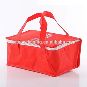 Factory sale various widely used reusable pp non woven cool bag with printing