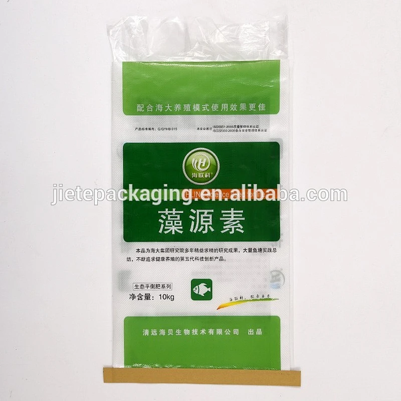 China PP woven feed bag, sack 50kg 25kg 10kg with a liner