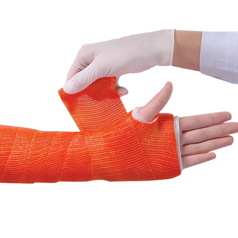 Kangda OEM Knitted Medical Fiberglass Casting Tape ,Cohesive Bandage