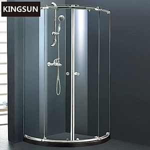K-7205 China Family Home Luxury Folding Spare Parts Tempered Security Shower Cabin Without Tray