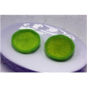 2D Lemon silicone soap mold Handmade Candle Candy Polymer clay Resin silica molds