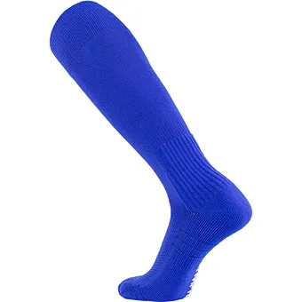 Polyester Solid Color Knee High Sports Long Socks for Soccer Football