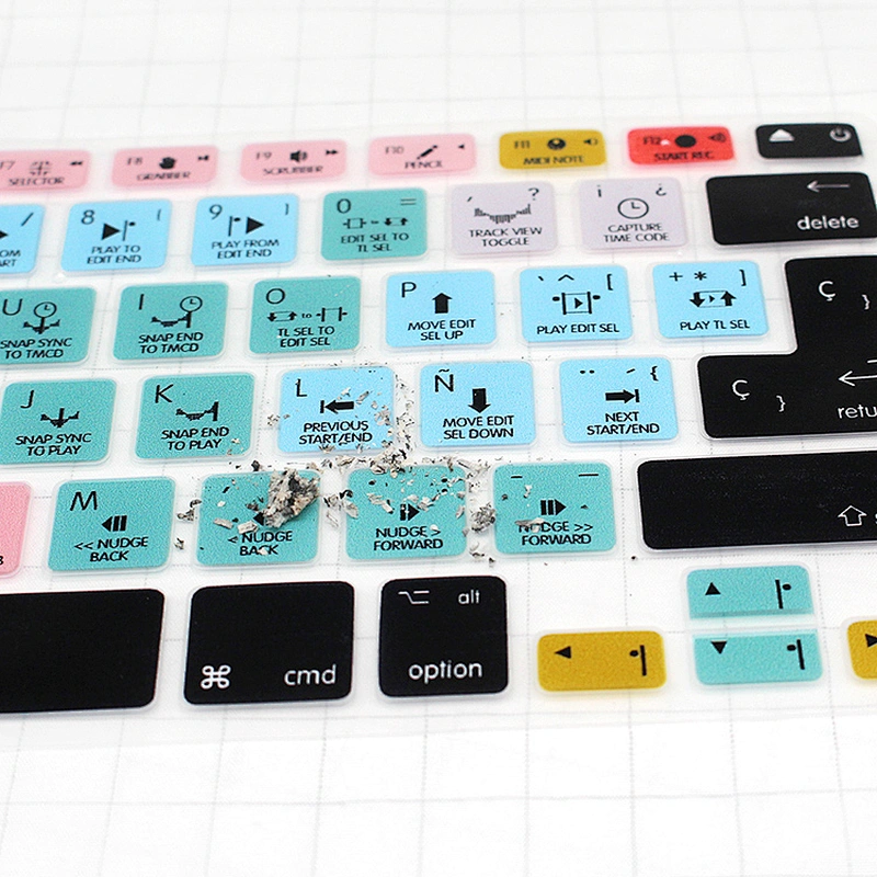 avid Pro Tools custom silicone keyboard cover Functional Spanish Desktop Computer Cover Custom Keyboard Skin for mac