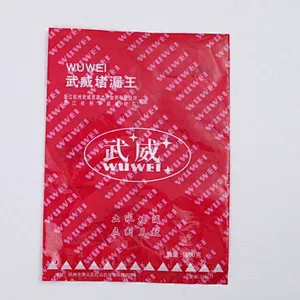Red PE bags are used to seal the king's packaging