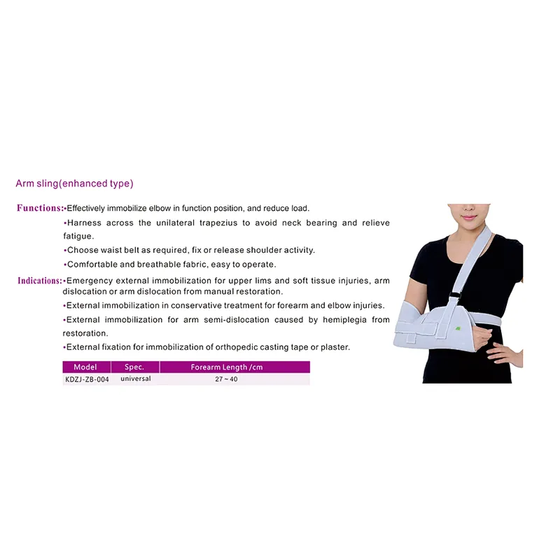 Lightweight, Breathable, Ergonomically Designed Medical Sling