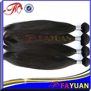 Fayuan hot sale in USA Eurasian Virgin Hair natural straight aaaaa hair weaving for black lady