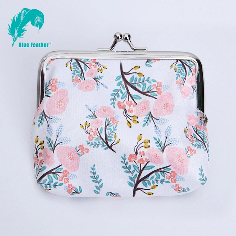 Classical pu leather material jewelry ring keychain chinese style coin purse