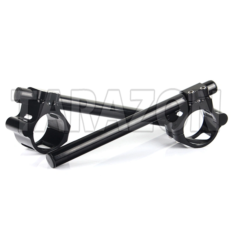 Aftermarket Custom Aluminum Motorcycle Handlebars Clip On For Kawasaki