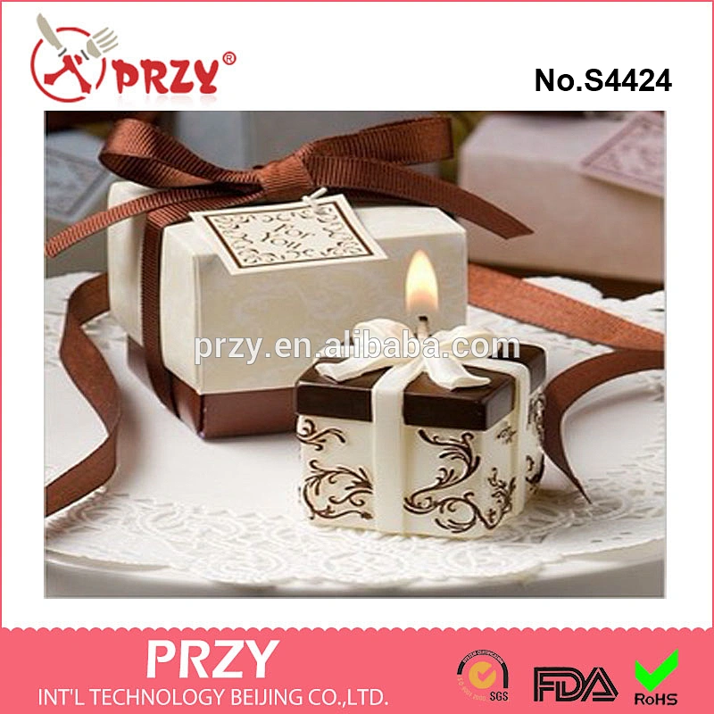 S4424 Gift box silicone candle mold soap mold silicone mold