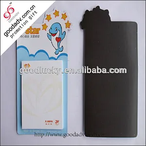 Custom shaped and funny oem logo advertising magnetic scratch pad