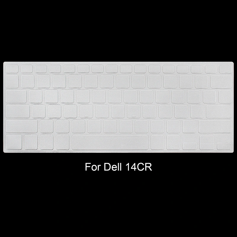clear tpu keyboard cover laptop keyboard skin for dell skin laptop 14CR 15CR