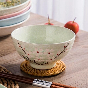 2019 New Ceramic Bowl Porcelain Rice Bowl Wholesale Cheap Price Tableware