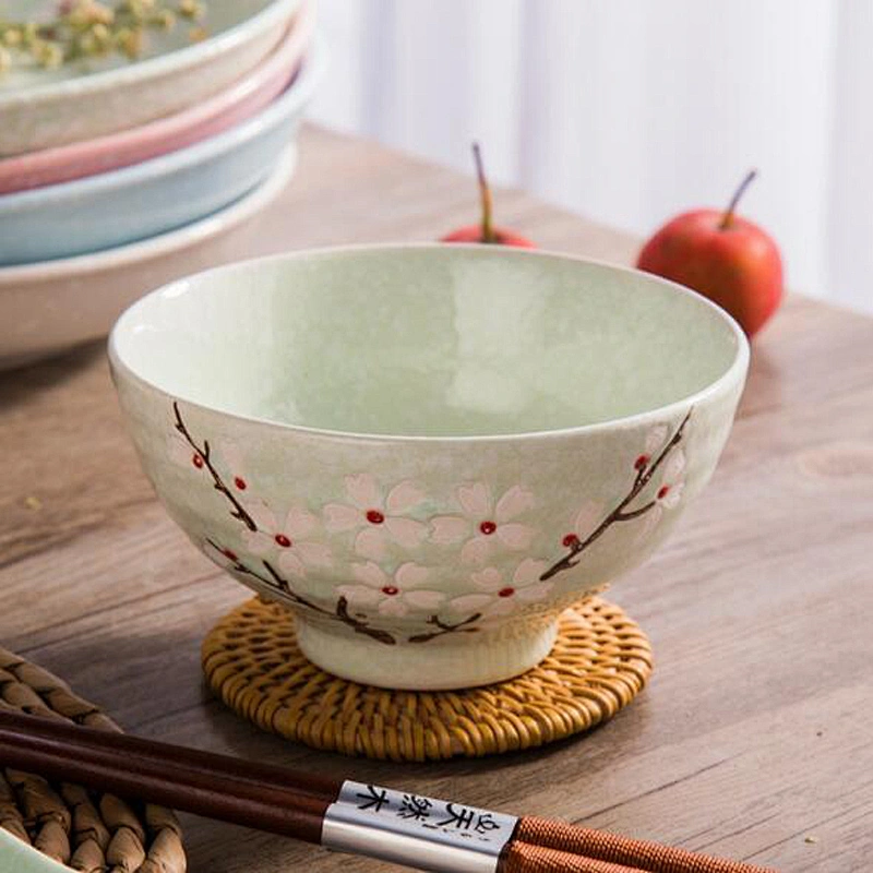 2019 New Ceramic Bowl Porcelain Rice Bowl Wholesale Cheap Price Tableware