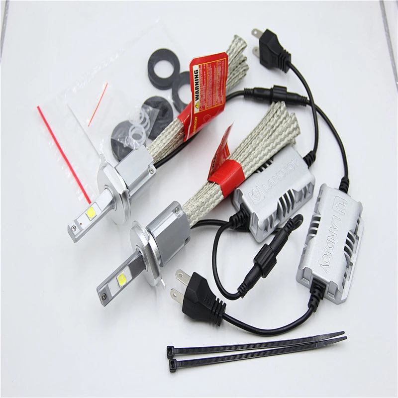 Hot Sale  Automotive Customized Chip L9 H4 H7 Led Bulb 60W Auto Led Headlight Super bright Auto Headlight