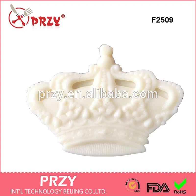 F2509 Soft Silicone crown Fondant Decorating Modelling cake mold,fondant mold,liquid silicone mold