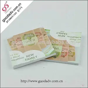 Easy tear off mini professional cheap custom blank notepad printing