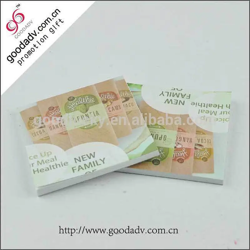 Easy tear off mini professional cheap custom blank notepad printing