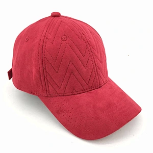 Wholesale custom cap suede trucker fashion suede baseball plain hat